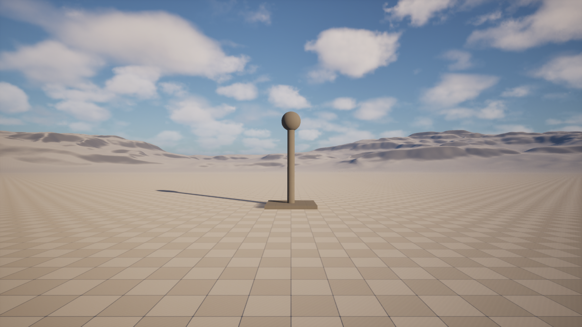 Close viewport shot of the imported Maya asset in UE5