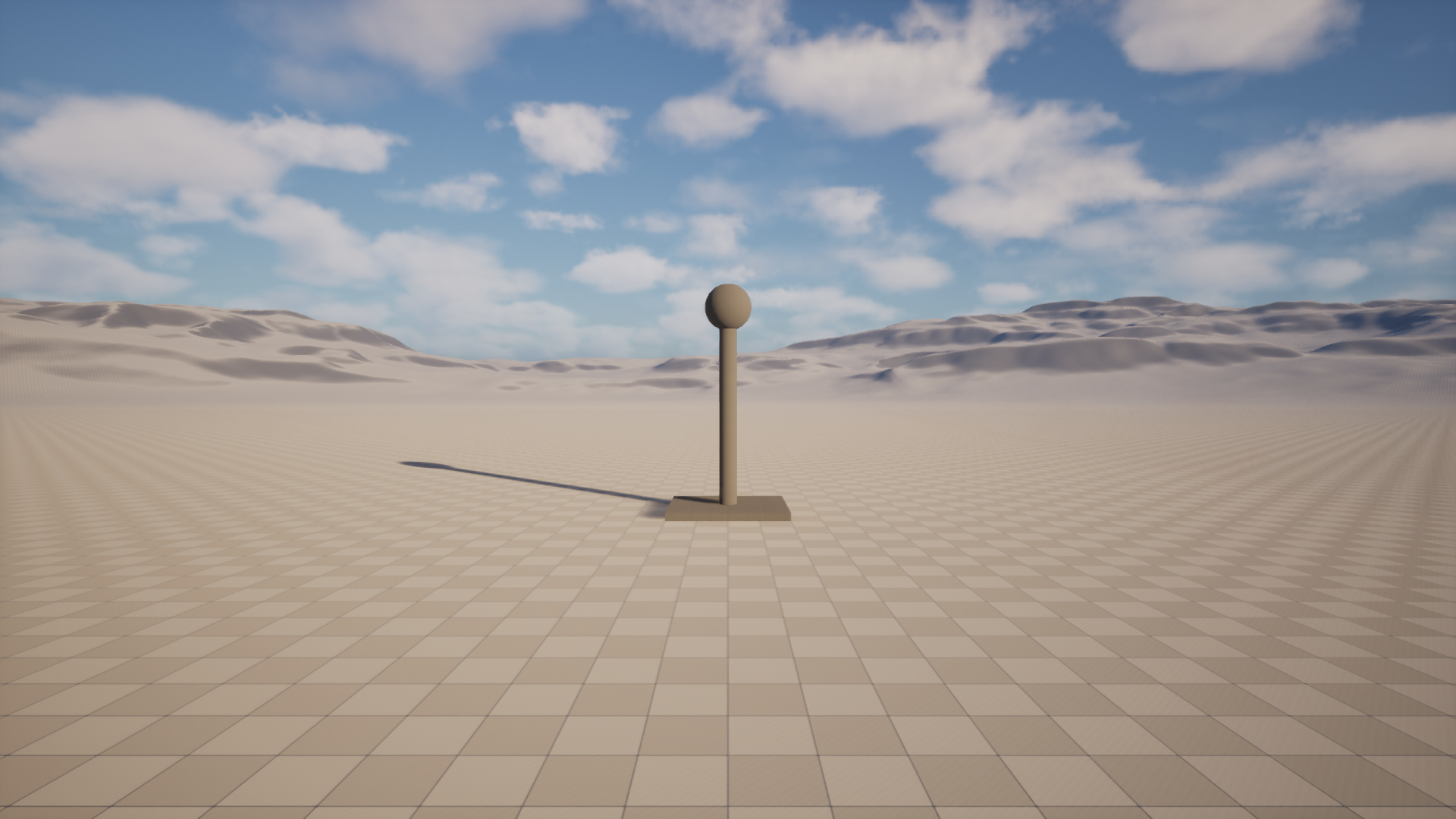 Maya asset imported into UE5 — front view